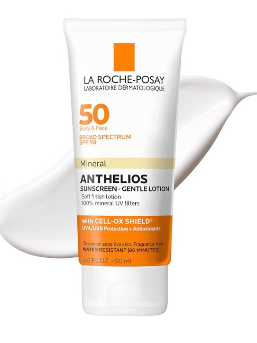 La Roche Posay Mineral SPF 50 Gentle Sunscreen Lotion - 3 oz.